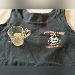 Buccaneer Days -Two Harbors Catalina Island 2013 tanks top and shot glass